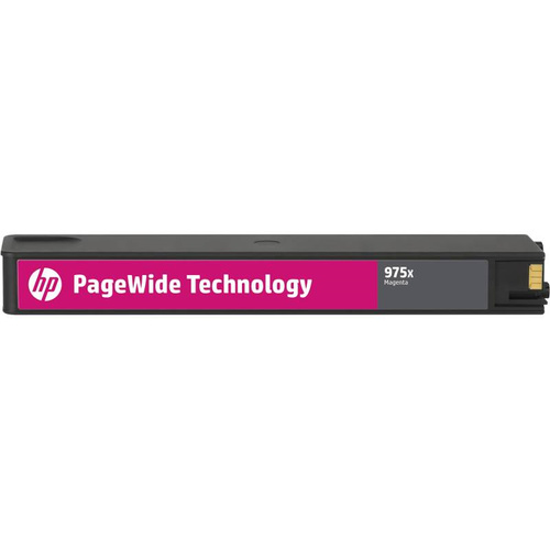 HP 975X Magenta Cartridge Original PageWide 7000 pages 442/552/477/577 series L0S03AA