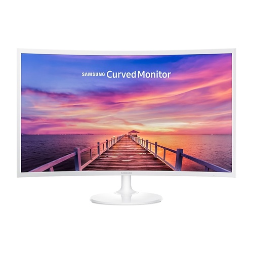 Monitor 32in Curved LCD LED FullHD 5ms White CF391 Samsung LC32F391FWEXXY