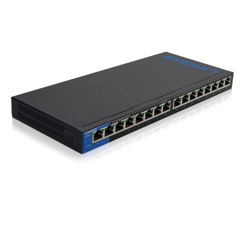 LINKSYS LGS116 16-Port Business Desktop Gigabit Switch