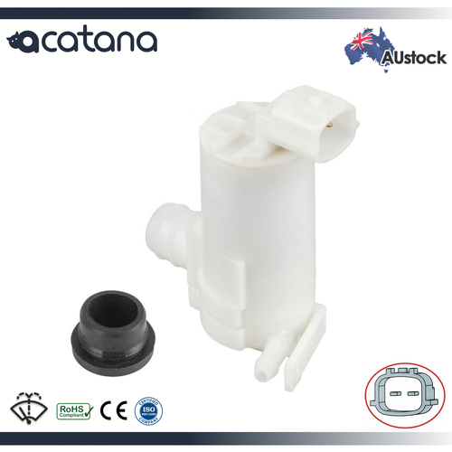 Acatana Windscreen Washer Pump For Nissan Versa 1.6L Motor Front 2012 2013 2014 - 2016