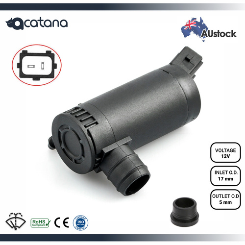 Acatana Windscreen Washer Pump front for Ford Fiesta 1995 1996 1997 1998 1998 1999-2006 2S6T17K624AB 2S6T-17K624-AB