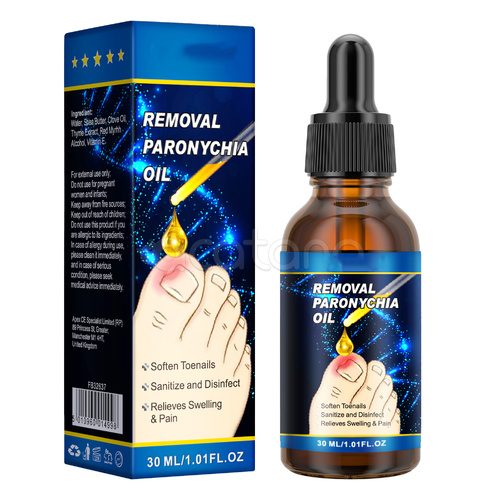 Lovelys Paronychia Oil Foot Nail Care Removal Ingrown Toenail Corrector Swelling Pain Relief Liquid, 30ml