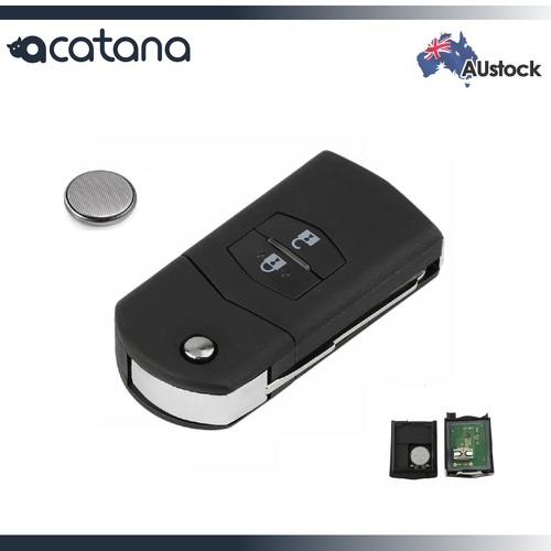 Remote Car Key for MAZDA 2 3 6 BT-50 2003 - 2009 4D63 433 MHz 2 Button Visteon