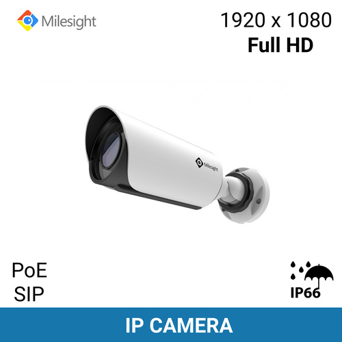Ip Security camera Full HD1080p Focus & Zoom Ethernet 2Mp Outdoor PoE SiP Night