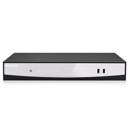 MESSOA NVR203-008P Network Video Recorder (NVR) 3MP, 1080P, Plug & Play, Pentaplex, Remote Management via Web, CMS, App with DDNS for free