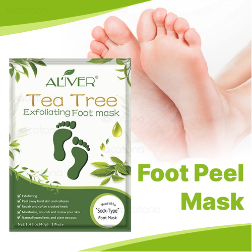 Nifeishi Foot Peel Mask Spa Feet Exfoliating Socks Hard Dead Skin Callus Soft Remover