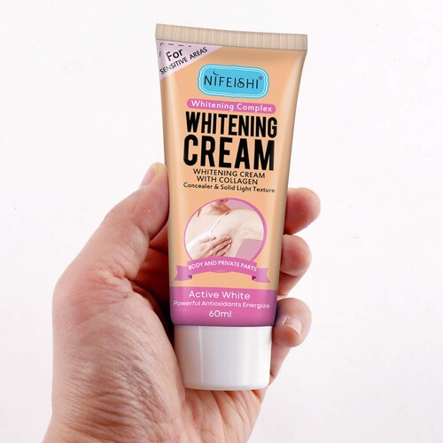 Nifeishi Brightening Whitening Lightening Cream Body Dark Skin Spot Bleaching Instant Legs Knees Underarm Armpit