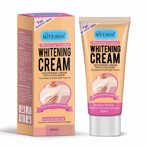 Nifeishi Whitening Lightening Cream Body Dark Skin Spot Bleaching Instant Legs Knees Underarm Armpit