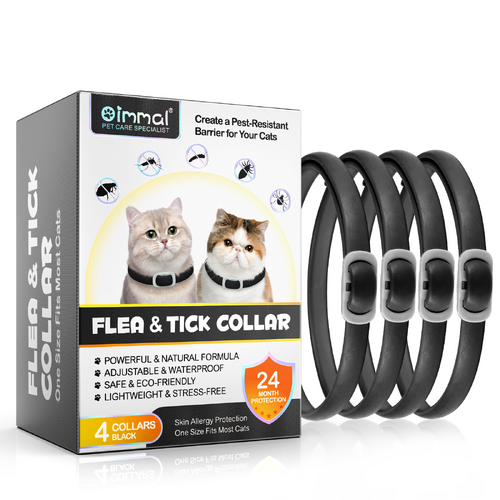 Oimmal Cat Flea & tick collar (black)