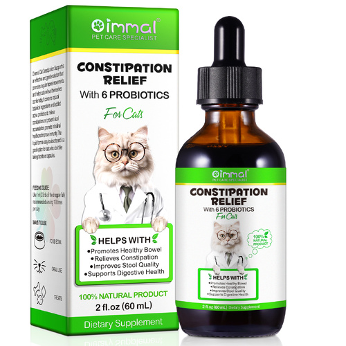 Oimmal Cat Constipation Relief with 6 Probiotics