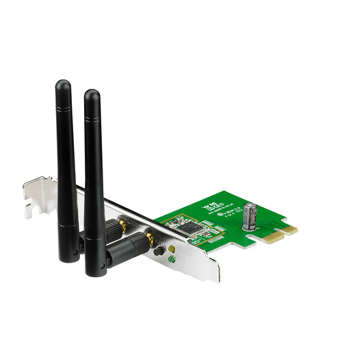 Asus PCE-N15 N300 300Mbps 802.11b/g/n Wireless PCI-Express Internal Network Adapter