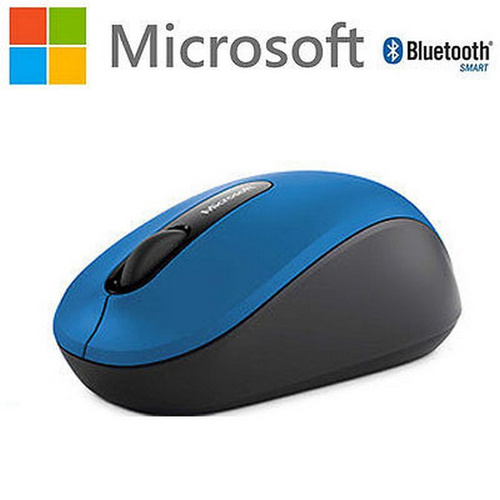 Mouse Wireless Bluetooth Mobile Bluetrack Ambidextrous Blue 3600 Microsoft PN7-00025