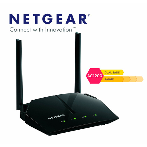 Genuine Netgear AC1200 WIFI ROUTER R6120-100AUS DUAL BAND