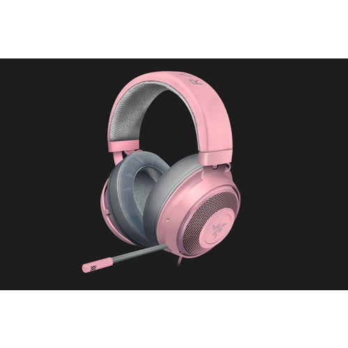 Razer Kraken Pro V2 Quartz Edition - Analog Gaming Headset - Oval Ear Cushions