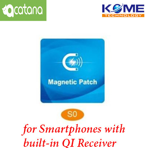 Kome S0 Magnetic Patch Magnetic wireless charger inside phone case for built-in QI Receiver Phone