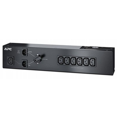 APC Service Bypass PDU Power Distribution Unit, 230V 10AMP 1500VA with 6x IEC C13 power connectors