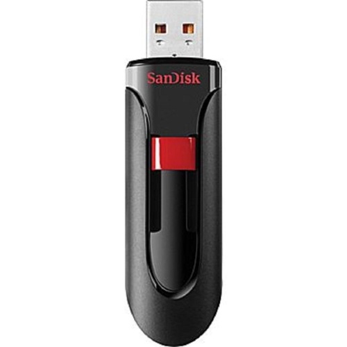 USB Flash Drive SanDisk 256 GB Cruzer Glide USB Type-A 2.0 SDCZ60-256G-B35 256GB