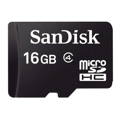 microSD Memory Card 16GB Mobile Phones SDHC SanDisk Class 4 SDSDQM-016G-B35