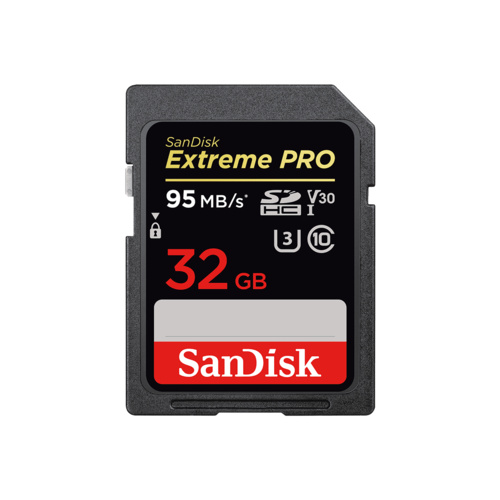 SD Memory Card 32GB SDHC U3 UHS-I Ultra HD SanDisk Extreme PRO SDSDXXG-032G-GN4IN