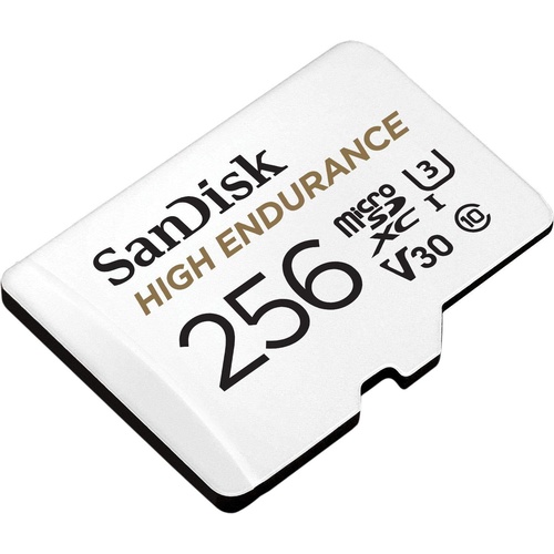 Micro SDXC Memory Card 256GB SanDisk High Endurance 100MB/s SDSQQNR-256G-GN6IA
