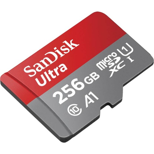 SanDisk 256GB Ultra Micro SD XC Class 10 UHS-I  100 MB/s  Memory Mobile Card