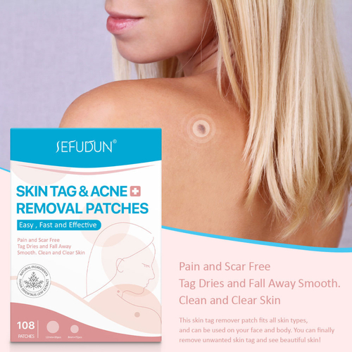 Gentle Skin Tag Remover Patch Acne Pimple Patch Removal Spot Facial Safe Care AU