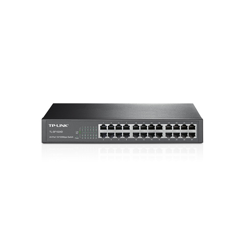 TP-Link TL-SF1024D 24-port 10/100Mbps Desktop or Rackmount Switch