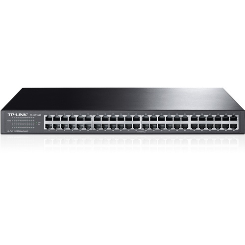TP-Link TL-SF1048 48-Port 10/100Mbps Rackmount Switch Unmanaged 1U 19 inch
