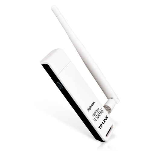 TP-Link TL-WN722N 150Mbps High Gain Wireless USB Adapter 2.4GHz 802.11n g b Detachable Antenna