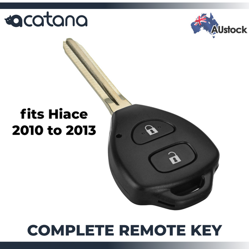 Remote Car Key For Toyota Hiace 2010 - 2013 G Chip 315 MHz 2 Button