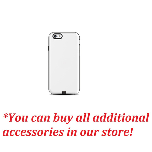 Kome Built-in Qi Wireless Magnetic Receiver/Charger Case with Removable Lightning Connector for iPhone 6 Plus/ 6S Plus(5.5 inch)