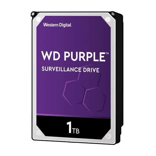 Hard Drive 1TB 3.5" WD Purple Surveillance  Western Digital WD10PURZ