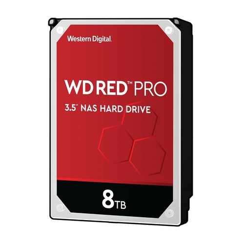 Hard Drive 8TB 238MB/s 3.5" SATA WD Red Pro NAS Western Digital WD8003FFBX