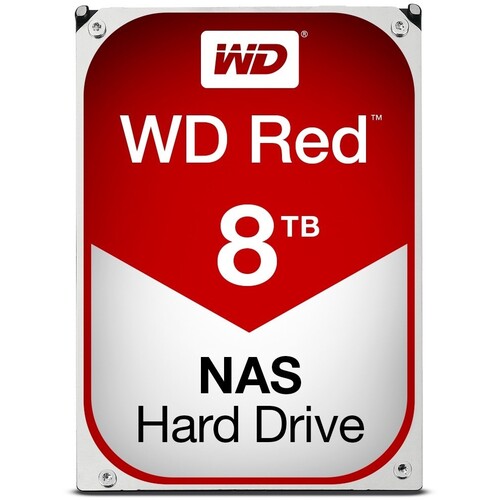 WD Red 8TB 3.5" SATA Internal NAS Hard Drive HDD 5400RPM 256MB WD WD80EFAX