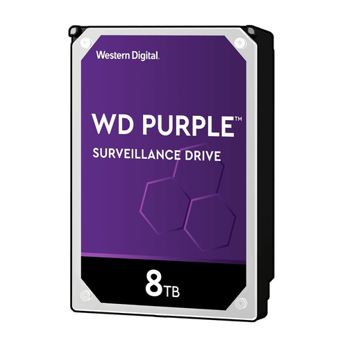 HDD 8TB  3.5" 256MB WD Purple Surveillance Western Digital WD82PURZ
