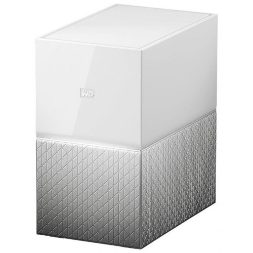 2-Bay NAS 16TB Network Storage Home Server WD My Cloud Home Duo WDBMUT0160JWT