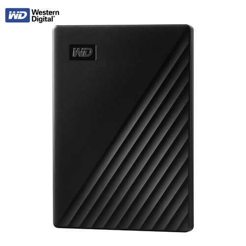 2TB External Hard Drive USB 3.2 Portable WD My Passport Black HDD Western Digital WDBYVG0020BBK-WESN