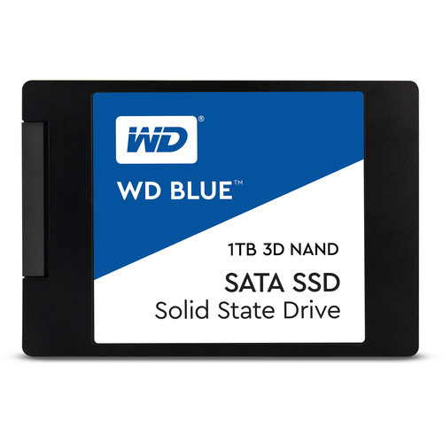 WD 1TB Blue 3D NAND SATA III 2.5" Internal SSD WDS100T2B0A