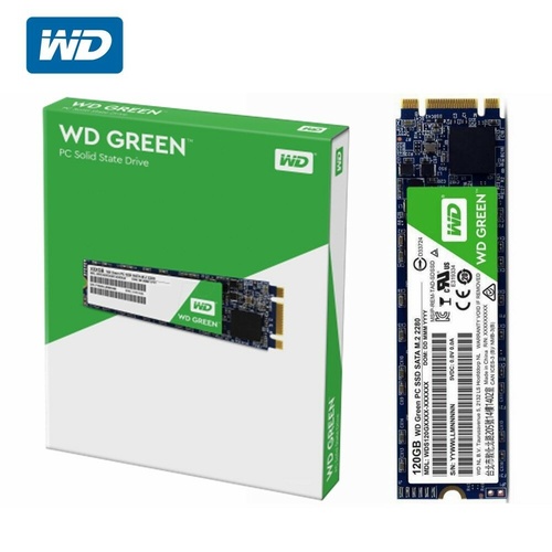 SSD M.2 120GB WD Green 2280 SATA Solid State Drive WDS120G2G0B