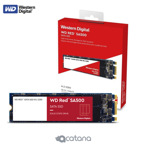 500GB M.2 2280 WD Red SA500 Internal Solid State Drive NAS SATA SSD Western Digital WDS500G1R0B