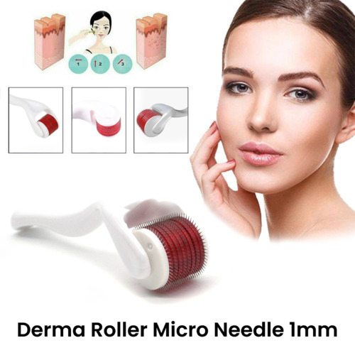 DermaRoller Micro Needle 1mm Skin Care Titanium Anti Aging Derma Roller AU